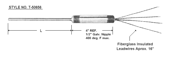 Multipoint Thermocouple (T-50656)